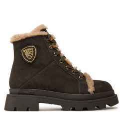 Trapery Blauer. Brązowe śniegowce i trapery damskie Blauer. Za 659.99 zł.