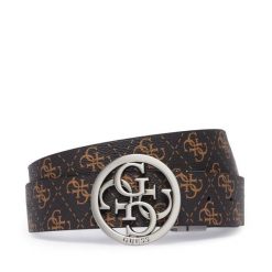 Pasek Damski Guess. Brązowe paski damskie Guess, z aplikacjami. Za 284.99 zł.
