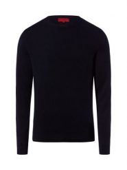 Finshley & Harding sweter z dzianiny Mężczyźni Bawełna niebieski, XL. Niebieskie swetry przez głowę męskie Finshley & Harding, m, bez wzorów, z bawełny, bez kołnierzyka. Za 149.95 zł.