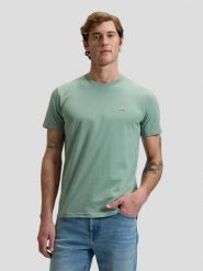 MESKA KOSZULKA LEE SS PATCH LOGO TEE DESERT SAGE 112376466. T-shirty męskie Lee, xl, bez wzorów, bez kołnierzyka. Za 79.99 zł.