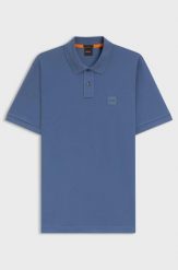 Koszulka polo BOSS Passenger niebieski (50507803-462). Niebieskie koszulki polo męskie Boss, s, bez wzorów, bez kołnierzyka, bez ramiączek. Za 279.00 zł.