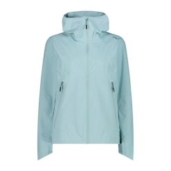 Kurtka damska narciarska CMP 34Z6516. Niebieskie kurtki sportowe damskie CMP, xs, bez wzorów, bez kaptura, narciarskie. W wyprzedaży za 367.50 zł.