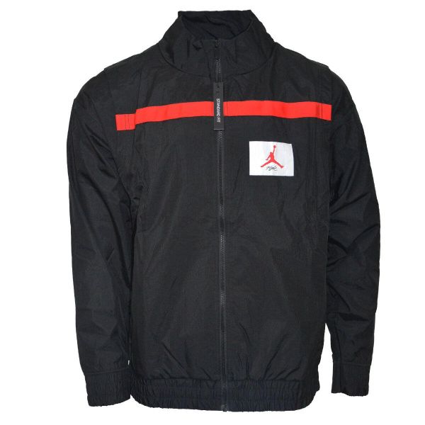 Kurtka męska Air Jordan Flight Vault Jacket czarna - AH3406-010 XL. Czarne bluzy męskie Jordan, m, bez wzorów, bez kaptura. Za 687.70 zł.