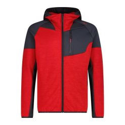 Polar z kapturem CMP. Czarne kurtki sportowe męskie CMP, m, bez wzorów, z polaru, narciarskie. Za 280.49 zł.