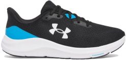 Męskie buty UNDER ARMOUR Do biegania UA Charged Pursuit 4 Czarne 45.5. Czarne buty sportowe męskie Under Armour, bez zapięcia, do biegania. Za 301.07 zł.