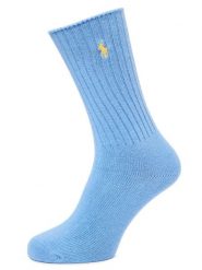 Polo Ralph Lauren Skarpety Kobiety Bawełna niebieski, ONE SIZE. Niebieskie skarpety damskie Polo Ralph Lauren, bez wzorów, z bawełny. Za 44.95 zł.
