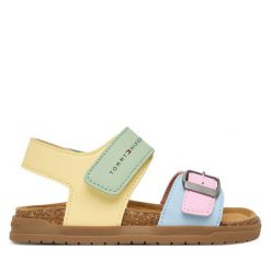 Sandały Tommy Hilfiger. Sandały dziewczęce Tommy Hilfiger, bez zapięcia. Za 269.99 zł.