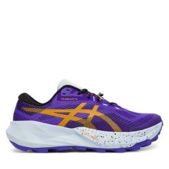 Buty do biegania Asics. Niebieskie buty sportowe męskie Asics, bez zapięcia, do biegania. Za 719.99 zł.