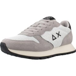 Buty SUN68 ALLY GLITTER TEXTILE Szary. Szare obuwie sportowe damskie SUN68, bez wzorów, ze skóry, na fitness i siłownię. Za 295.99 zł.