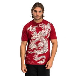 Koszulka męska Venum Dragon'S Flight Men'S T-Shirt. Czerwone buty sportowe męskie VENUM, m, bez wzorów, sportowe, bez kołnierzyka. Za 199.99 zł.