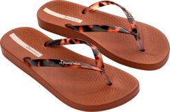 Ipanema Klapki japonki damskie Ipanema Anat Connect brązowy 83648-AJ406 39. Brązowe klapki damskie Ipanema, bez wzorów, sportowe, bez obcasa. Za 85.98 zł.