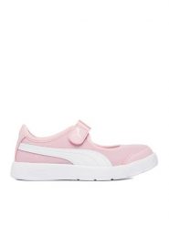 Puma Baleriny C-Courtflex V3 Lina V PS 40057802 Różowy. Czerwone baleriny dziewczęce Puma, bez wzorów, z materiału, bez zapięcia. Za 169.99 zł.