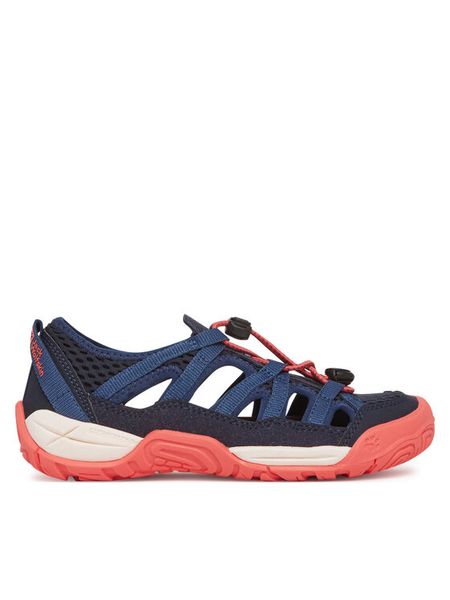 Jack Wolfskin Sandały Levente Sandal A64080 M Granatowy. Niebieskie sandały dziewczęce Jack Wolfskin, bez zapięcia. Za 279.99 zł.