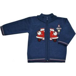 EKO Sweter Chłopięcy Z Autem 98 Niebieski. Swetry dla chłopców marki EKO. Za 93.00 zł.