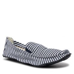 Półbuty Vibram Fivefingers. Niebieskie półbuty na co dzień męskie Vibram Fivefingers, bez zapięcia. Za 349.99 zł.