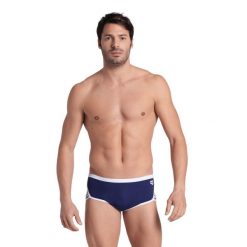 Szorty Kąpielowe Arena Icons Swim Low Waist Short. Niebieskie kąpielówki męskie Arena, m, bez wzorów, do pływania. Za 129.99 zł.