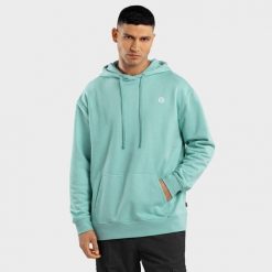 Bluza dresowa lifestyle z kapturem męska Atmosphere. Zielone bluzy męskie SIROKO, m, bez wzorów, z bawełny, z kapturem, na fitness i siłownię. Za 78.00 zł.