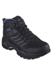 Buty trekkingowe męskie, Skechers Arch Fit Dawson-Raveno. Czarne trekkingi męskie Skechers, trekkingowe. Za 582.00 zł.
