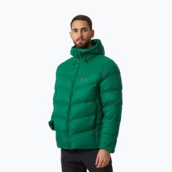 Kurtka puchowa męska Helly Hansen Verglas Icefall Down. Zielone kurtki sportowe męskie Helly Hansen, m, bez wzorów, z puchu, trekkingowe. Za 499.99 zł.