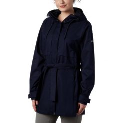 Płaszcz przeciwdeszczowy damski Columbia Pardon My Trench Rain. Niebieskie płaszcze damskie Columbia, xs, bez wzorów, z poliesteru, bez kaptura. W wyprzedaży za 358.00 zł.