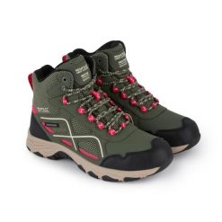 Damskie buty trekkingowe Regatta Vendeavour. Zielone trekkingi damskie Regatta, trekkingowe. Za 308.25 zł.