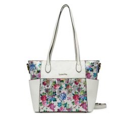 Torebka Laura Vita. Białe torebki do ręki damskie Laura Vita, bez wzorów, klasyczne, bez dodatków. Za 279.99 zł.
