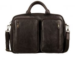 Torba na laptop 15.6” – męska torba skórzana Canaletto TM351s344. Brązowe torby na laptopa męskie bez wzorów, ze skóry. Za 495.00 zł.