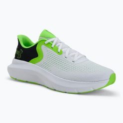 Buty do biegania męskie Under Armour Charged Rogue 5hyper. Białe buty sportowe męskie Under Armour, bez zapięcia, do biegania. Za 358.80 zł.