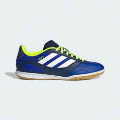 Buty Super Sala Competition 3 Indoor. Białe buty sportowe męskie Adidas, bez zapięcia, do piłki nożnej. Za 231.85 zł.