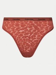 Calvin Klein Underwear Figi brazylijskie 000QD5233E Beżowy. Brązowe figi damskie Calvin Klein Underwear, xs, bez wzorów, z syntetyku. Za 89.99 zł.