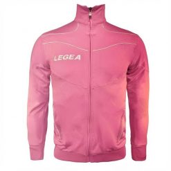 Kurtka Texas dla kobiet - Wodoodporna Różowo-Biała. Białe kurtki sportowe damskie Legea, l, bez wzorów, z bawełny, bez kaptura, do biegania. Za 72.00 zł.