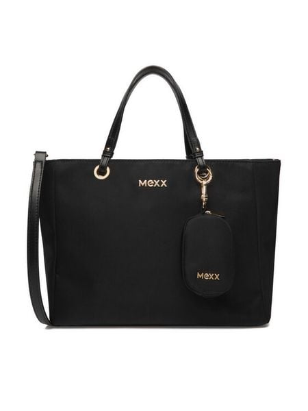 MEXX Torebka EO-MEXX-L-001-09 Czarny. Czarne torebki do ręki damskie Mexx, bez wzorów, z materiału, bez dodatków. Za 166.99 zł.