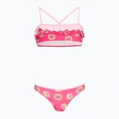 Strój kąpielowy dwuczęściowy dziecięcy Fashy 25779 Small Girls. Czerwone stroje kąpielowe dla dziewczynek Fashy, bez wzorów, z elastanu. Za 62.99 zł.