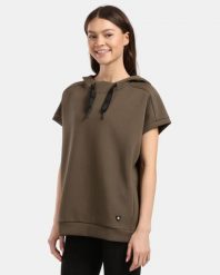 Damska bluza z kapturem Kilpi DIAN-W. Zielone bluzy damskie Kilpi, bez wzorów, z kapturem. Za 318.77 zł.