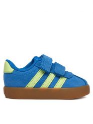 Adidas Sneakersy Vl Court 3.0 IH3967 Niebieski. Niebieskie buty sportowe chłopięce Adidas, bez wzorów, ze skóry, bez zapięcia. Za 179.99 zł.