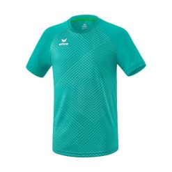 Jersey Erima Madrid. Niebieskie koszulki sportowe męskie Erima, l, bez wzorów, z jersey, bez kołnierzyka, bez ramiączek, na fitness i siłownię. Za 144.50 zł.