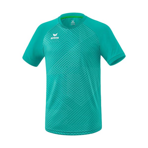 Jersey Erima Madrid. Niebieskie koszulki sportowe męskie Erima, l, bez wzorów, z jersey, bez kołnierzyka, bez ramiączek, na fitness i siłownię. Za 130.50 zł.