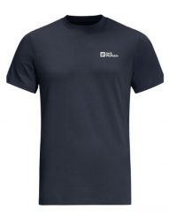 T-shirt męski Jack Wolfskin Essential. Niebieskie t-shirty męskie Jack Wolfskin, m, bez wzorów, z bawełny, sportowe, bez kołnierzyka. Za 154.25 zł.