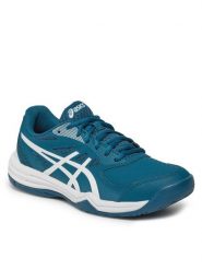 Asics Buty do tenisa Court Slide 3 1041A335 Granatowy. Niebieskie buty sportowe męskie Asics, ze skóry, bez zapięcia, tenisowe. Za 209.99 zł.