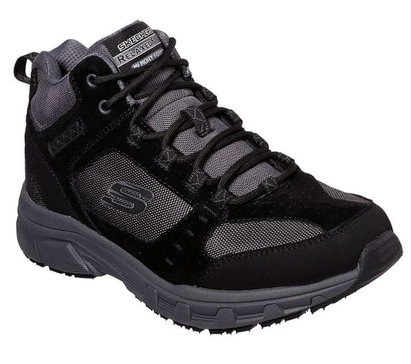 Buty trekkingowe męskie, Skechers Oak Canyon – Ironhide. Czarne trekkingi męskie Skechers, trekkingowe. Za 259.99 zł.