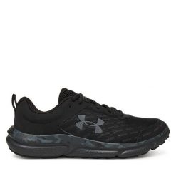 Buty do biegania Under Armour. Czarne buty sportowe męskie Under Armour, bez zapięcia, do biegania. Za 249.99 zł.