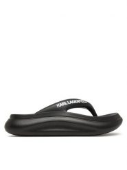 KARL LAGERFELD Japonki Skoona II KL85025 Czarny. Czarne klapki damskie KARL LAGERFELD, bez wzorów, z tworzywa sztucznego, bez obcasa. Za 199.99 zł.