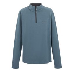 Bluza Polarowa z suwakiem Męska Thompson. Niebieskie bluzy męskie Regatta, na zimę, m, bez wzorów, z polaru, bez kaptura. Za 46.99 zł.