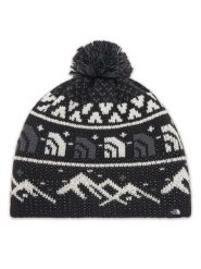 The North Face Czapka Cabin Ski Tuke NF0A8CH0 Czarny. Czarne czapki i kapelusze damskie The North Face, na zimę, bez wzorów, z poliesteru. Za 99.99 zł.