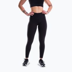 Legginsy treningowe damskie Built For Athletes Training. Czarne legginsy sportowe damskie BUILT FOR ATHLETES, bez wzorów, na fitness i siłownię. Za 269.99 zł.