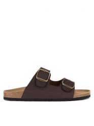 Lanetti Klapki 7410990001 Brązowy. Brązowe klapki męskie Lanetti, z syntetyku. Za 79.99 zł.