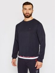 Tommy Hilfiger Bluza Track Top UM0UM01928 Granatowy Regular Fit. Niebieskie bluzy męskie Tommy Hilfiger, m, bez wzorów, bez kaptura. Za 299.99 zł.