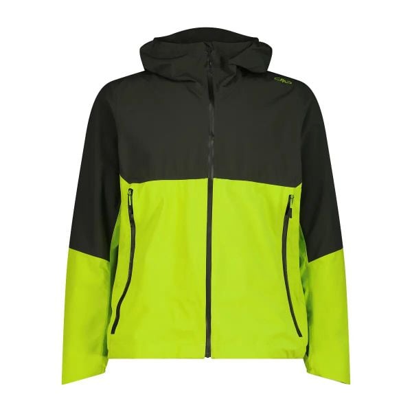 Kurtka wodoodporna z kapturem CMP Unlimitech2-Layer. Zielone kurtki męskie CMP, m, bez wzorów, z kapturem. Za 362.90 zł.