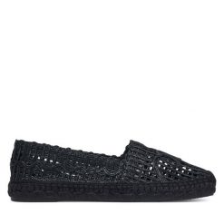 Espadryle Weekend Max Mara. Czarne espadryle damskie Weekend Max Mara, bez wzorów, bez obcasa, bez zapięcia. Za 1,209.00 zł.