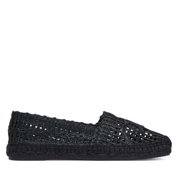 Espadryle Weekend Max Mara. Czarne espadryle damskie Weekend Max Mara, bez wzorów, bez obcasa, bez zapięcia. Za 1,209.00 zł.